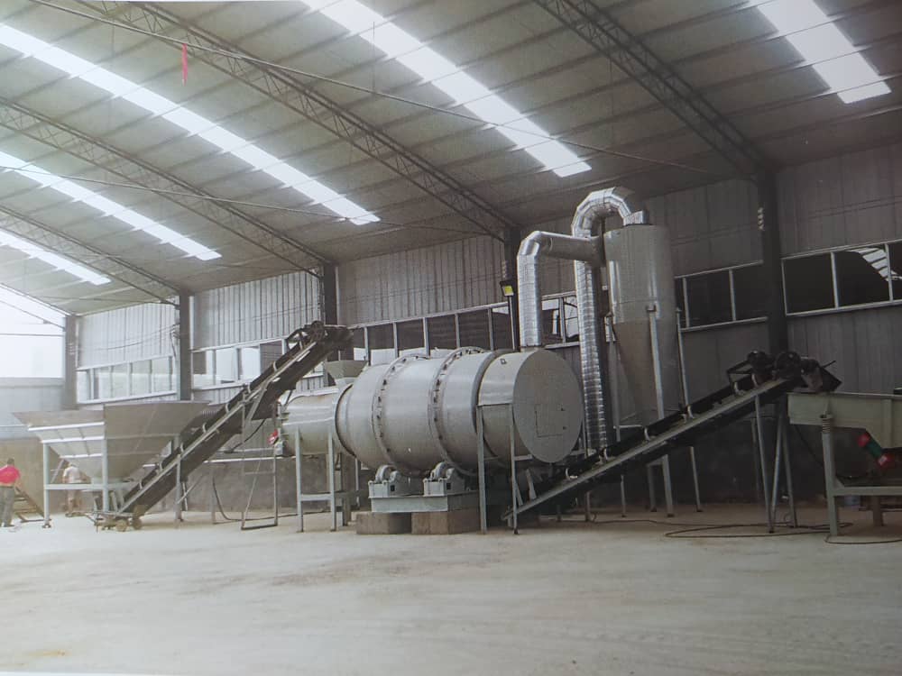 烘干机全线总产线